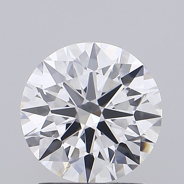 1.57 Carat Round Shaped, Ideal Cut, D Color, VS1 Clarity, IGI Certified Lab Grown Diamond