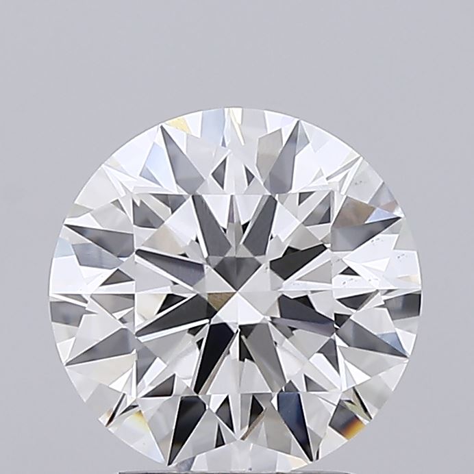 2.22 Carat Round Shaped, Ideal Cut, F Color, VS1 Clarity, IGI Certified Lab Grown Diamond