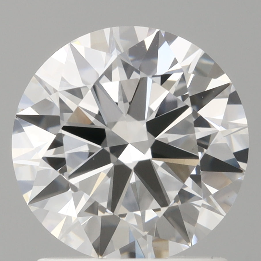 1.50 Carat Round Shaped, Ideal Cut, D Color, VVS2 Clarity, IGI Certified Lab Grown Diamond
