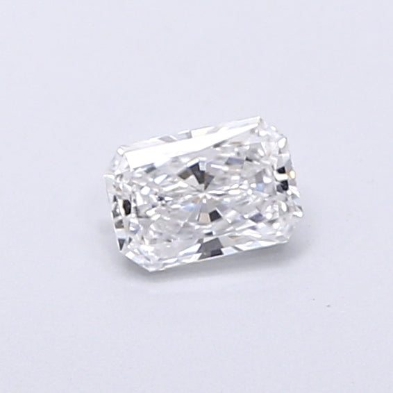 0.30 Carat Radiant Shaped, Very Good Cut, D Color, VVS1 Clarity, IGI Certified Lab Grown Diamond