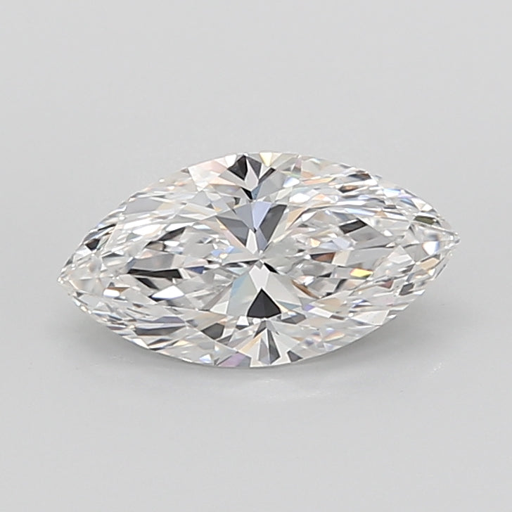 3.05 Carat Marquise Shaped, Ideal Cut, E Color, VVS2 Clarity, IGI Certified Lab Grown Diamond