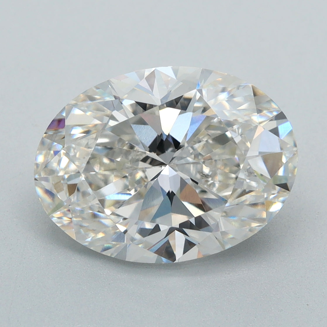3.01 Carat Oval Shaped, Ideal Cut, G Color, VS1 Clarity, GIA Certified Lab Grown Diamond