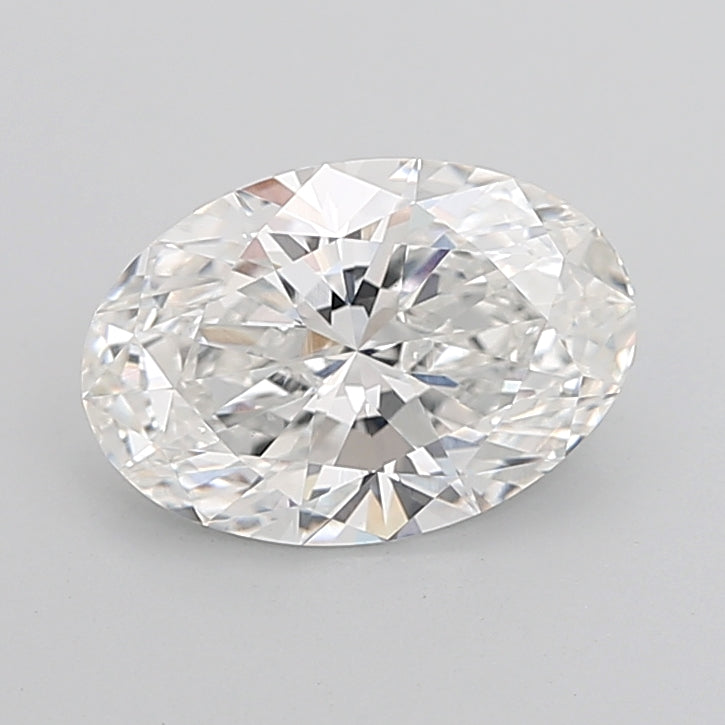 4.03 Carat Oval Shaped, Ideal Cut, E Color, VVS2 Clarity, IGI Certified Lab Grown Diamond