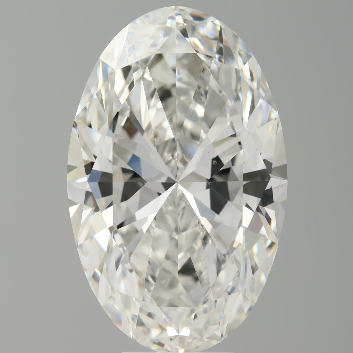 9.11 Carat Oval Shaped, Ideal Cut, F Color, VVS2 Clarity, IGI Certified Lab Grown Diamond