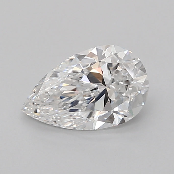 1.05 Carat Pear Shaped, Ideal Cut, D Color, VS1 Clarity, IGI Certified Lab Grown Diamond