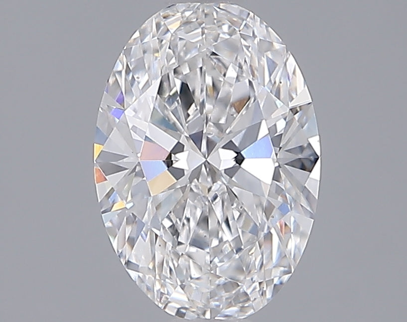 1.54 Carat Oval Shaped, Ideal Cut, D Color, VVS1 Clarity, IGI Certified Lab Grown Diamond