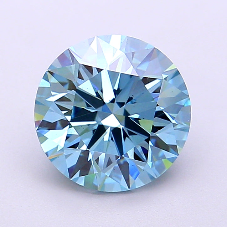 2.49 Carat Round Shaped, Ideal Cut, VS2 Clarity, IGI Certified Lab Grown Diamond