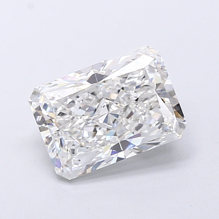 4.08 Carat Radiant Shaped, Very Good Cut, E Color, VVS2 Clarity, IGI Certified Lab Grown Diamond