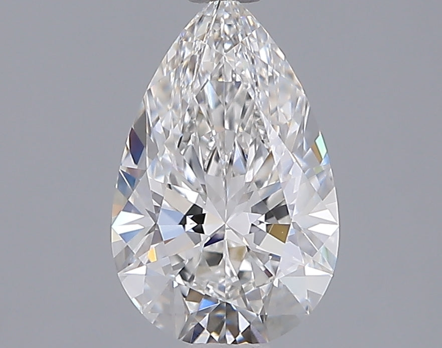 1.56 Carat Pear Shaped, Ideal Cut, E Color, VVS2 Clarity, IGI Certified Lab Grown Diamond