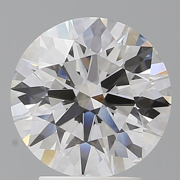 3.01 Carat Round Shaped, Excellent Cut, E Color, VVS2 Clarity, IGI Certified Lab Grown Diamond