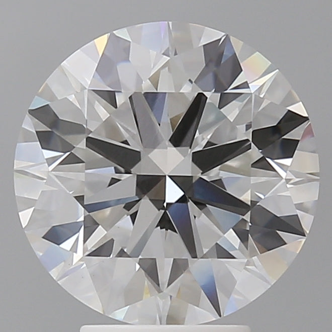 4.60 Carat Round Shaped, Ideal Cut, E Color, VVS2 Clarity, IGI Certified Lab Grown Diamond