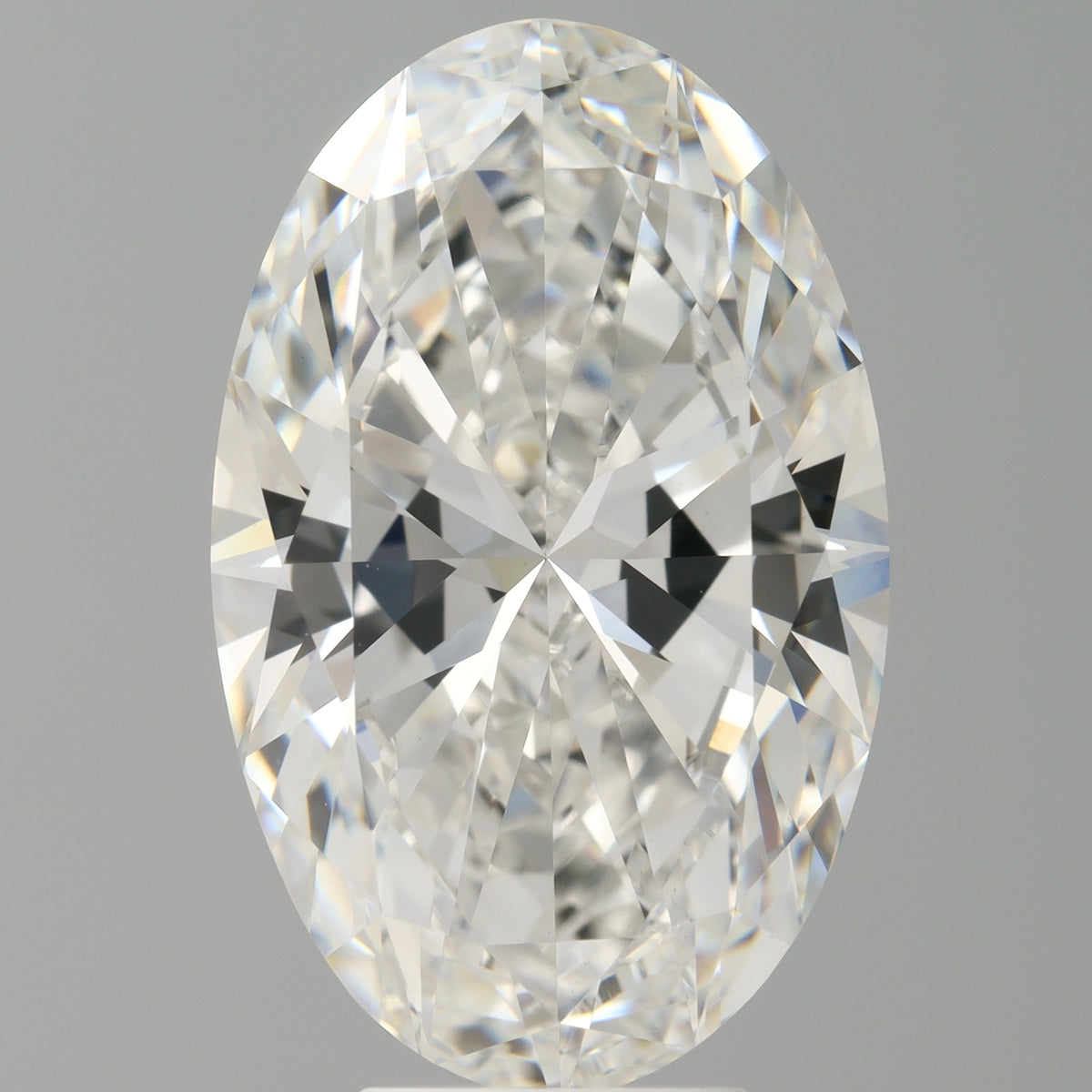 7.04 Carat Oval Shaped, Ideal Cut, E Color, VVS2 Clarity, IGI Certified Lab Grown Diamond
