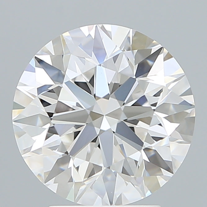 3.47 Carat Round Shaped, Excellent Cut, E Color, VVS2 Clarity, IGI Certified Lab Grown Diamond