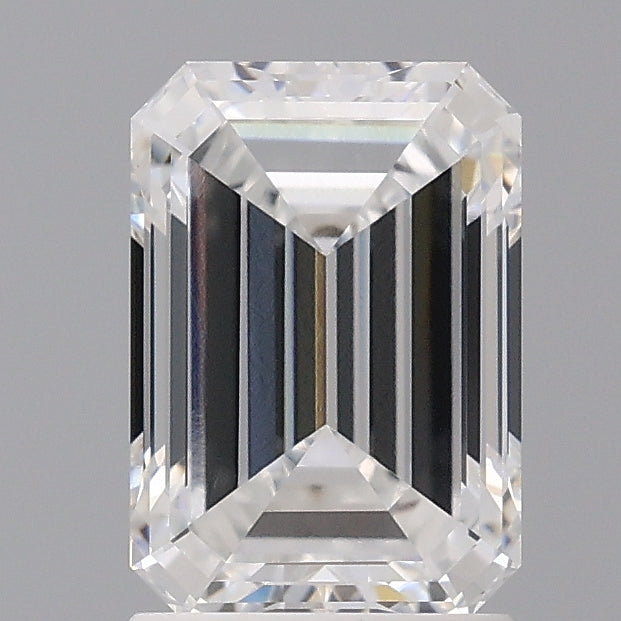 2.02 Carat Emerald Shaped, Excellent Cut, E Color, VVS2 Clarity, IGI Certified Lab Grown Diamond