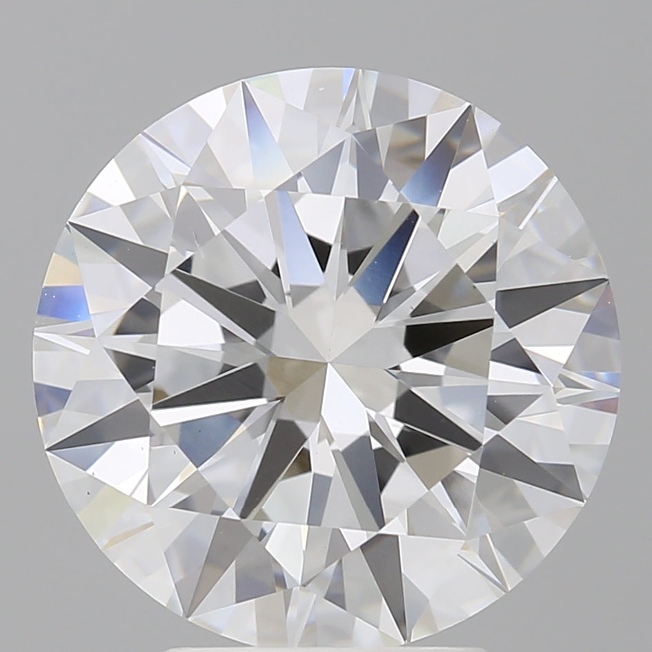 4.53 Carat Round Shaped, Excellent Cut, E Color, VS1 Clarity, IGI Certified Lab Grown Diamond
