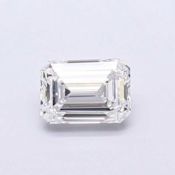 0.44 Carat Emerald Shaped, Very Good Cut, D Color, VVS1 Clarity, IGI Certified Lab Grown Diamond