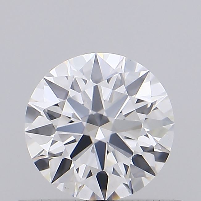 0.53 Carat Round Shaped, Ideal Cut, D Color, VS1 Clarity, IGI Certified Lab Grown Diamond