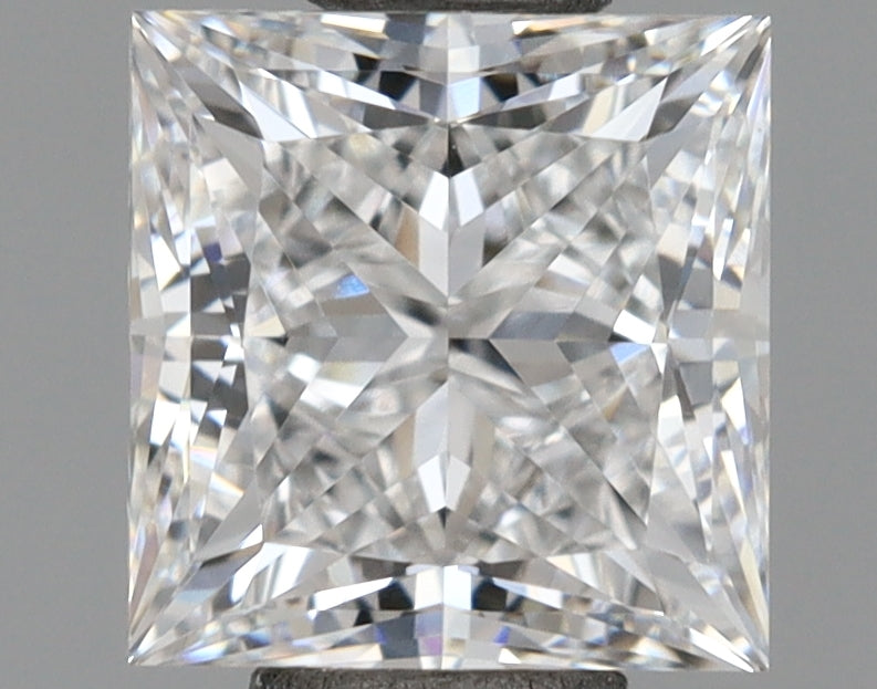 1.03 Carat Princess Shaped, Ideal Cut, E Color, IF Clarity, IGI Certified Lab Grown Diamond