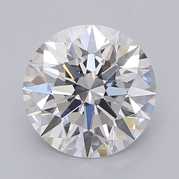 2.03 Carat Round Shaped, Ideal Cut, E Color, VVS1 Clarity, IGI Certified Lab Grown Diamond