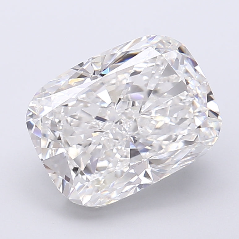 4.13 Carat Cushion Shaped, Very Good Cut, E Color, VS1 Clarity, IGI Certified Lab Grown Diamond