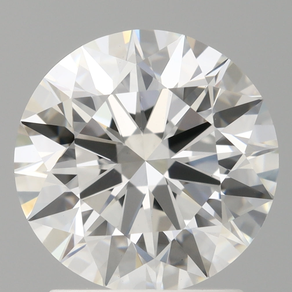 2.02 Carat Round Shaped, Ideal Cut, E Color, VVS2 Clarity, IGI Certified Lab Grown Diamond