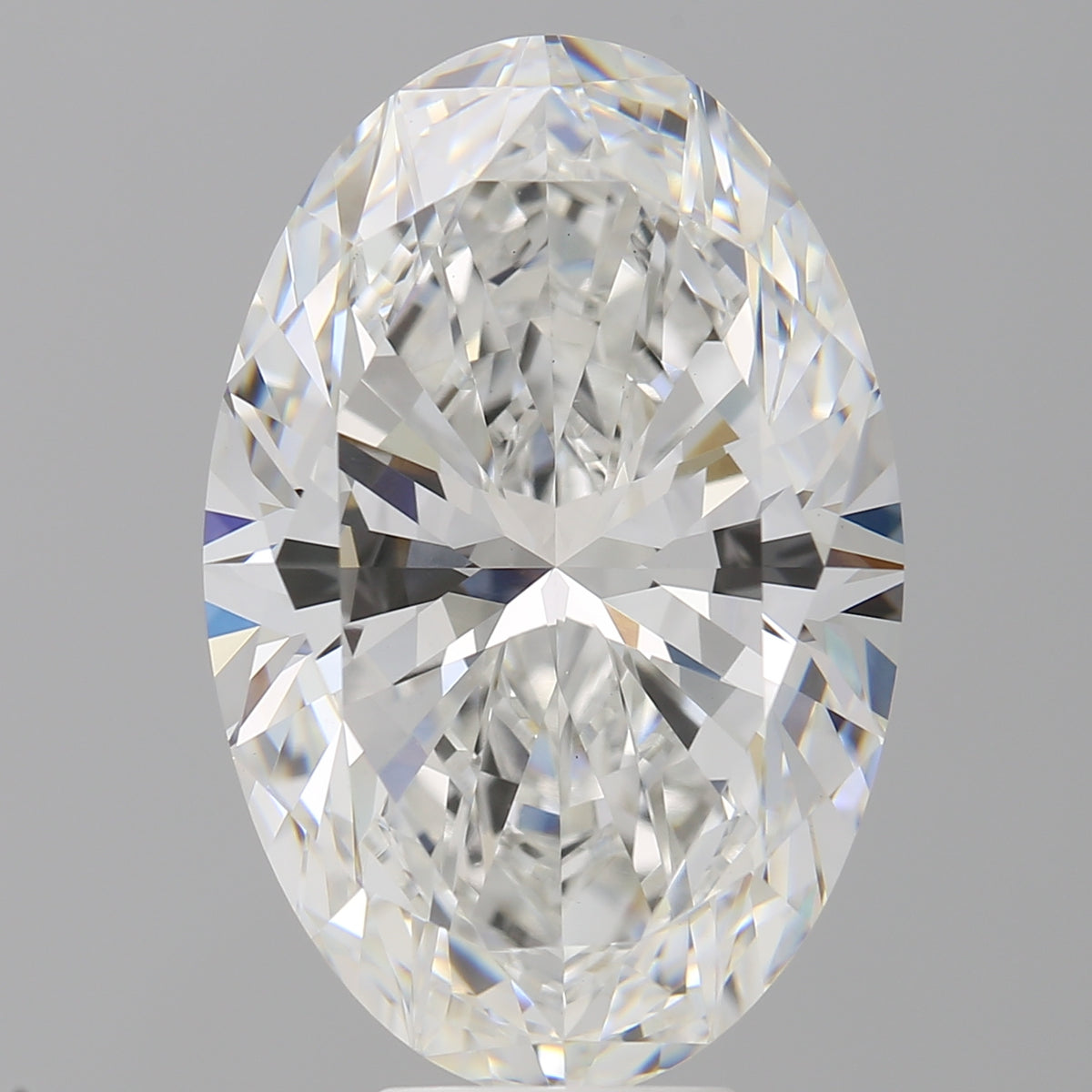9.08 Carat Oval Shaped, Ideal Cut, F Color, VVS2 Clarity, IGI Certified Lab Grown Diamond