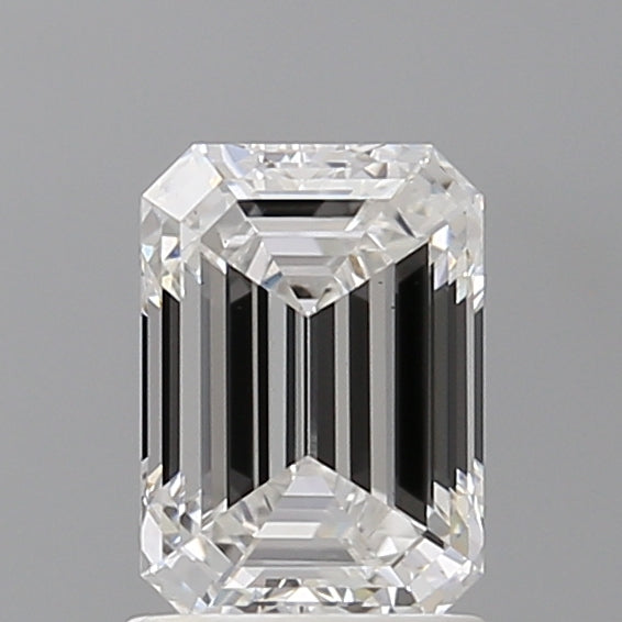 1.54 Carat Emerald Shaped, Ideal Cut, E Color, VS1 Clarity, IGI Certified Lab Grown Diamond
