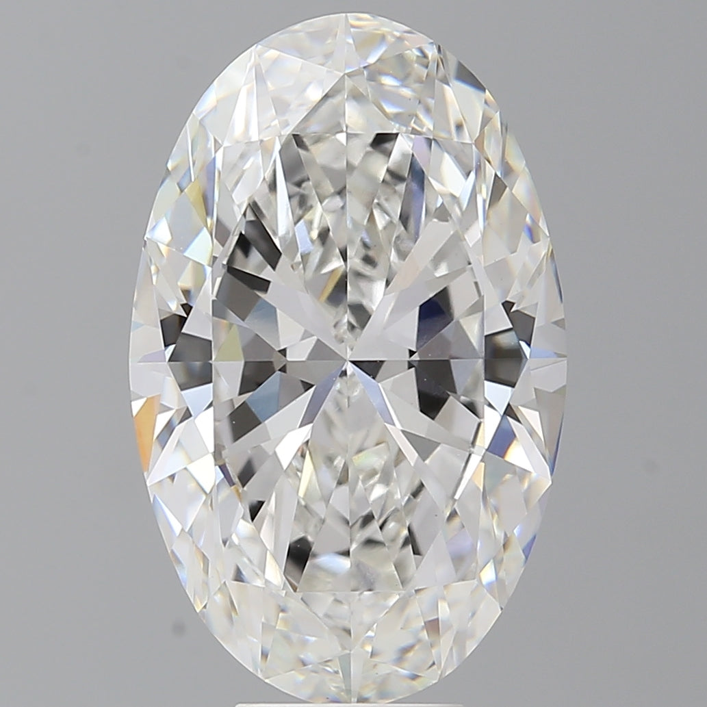 8.60 Carat Oval Shaped, Excellent Cut, F Color, VVS2 Clarity, IGI Certified Lab Grown Diamond