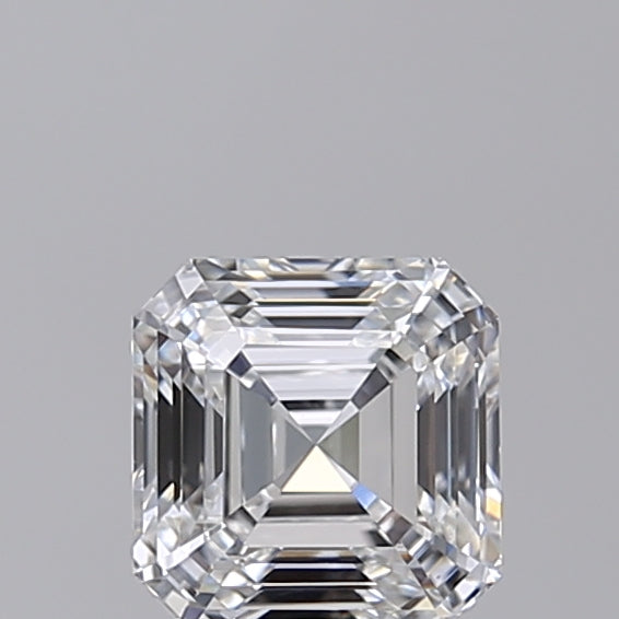 1.00 Carat Asscher Shaped, Very Good Cut, E Color, VS1 Clarity, IGI Certified Lab Grown Diamond