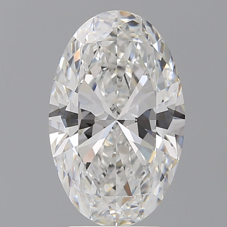 3.58 Carat Oval Shaped, Ideal Cut, E Color, VVS2 Clarity, IGI Certified Lab Grown Diamond