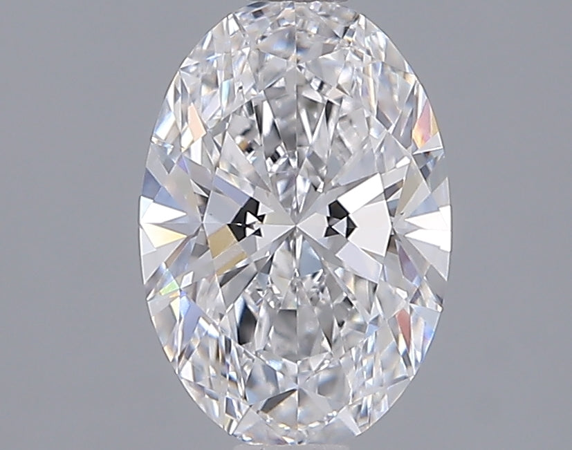 1.53 Carat Oval Shaped, Ideal Cut, D Color, VVS2 Clarity, IGI Certified Lab Grown Diamond