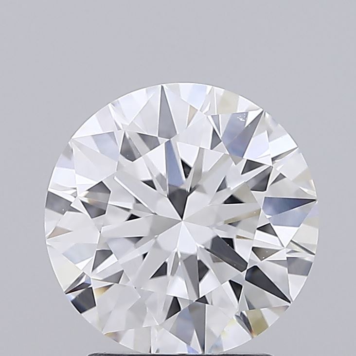 2.35 Carat Round Shaped, Ideal Cut, E Color, VVS1 Clarity, IGI Certified Lab Grown Diamond