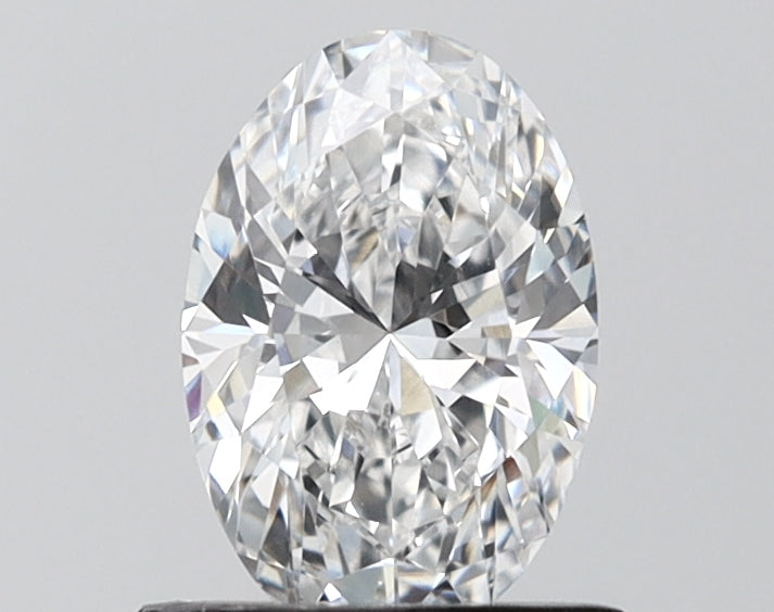 1.03 Carat Oval Shaped, Ideal Cut, D Color, VVS2 Clarity, IGI Certified Lab Grown Diamond