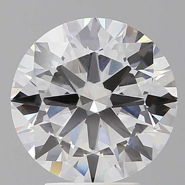 4.02 Carat Round Shaped, Excellent Cut, E Color, VVS2 Clarity, IGI Certified Lab Grown Diamond