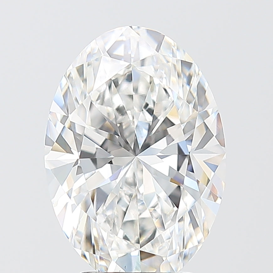 4.10 Carat Oval Shaped, Excellent Cut, E Color, VS1 Clarity, IGI Certified Lab Grown Diamond