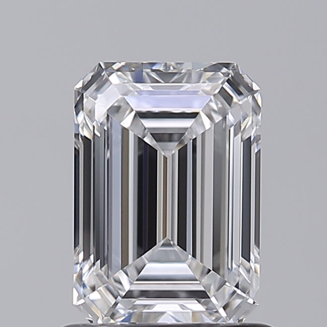 1.01 Carat Emerald Shaped, Very Good Cut, D Color, VVS1 Clarity, IGI Certified Lab Grown Diamond