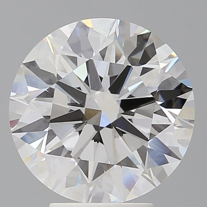 4.54 Carat Round Shaped, Ideal Cut, F Color, VVS2 Clarity, IGI Certified Lab Grown Diamond