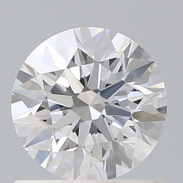 0.90 Carat Round Shaped, Excellent Cut, D Color, VS1 Clarity, IGI Certified Lab Grown Diamond