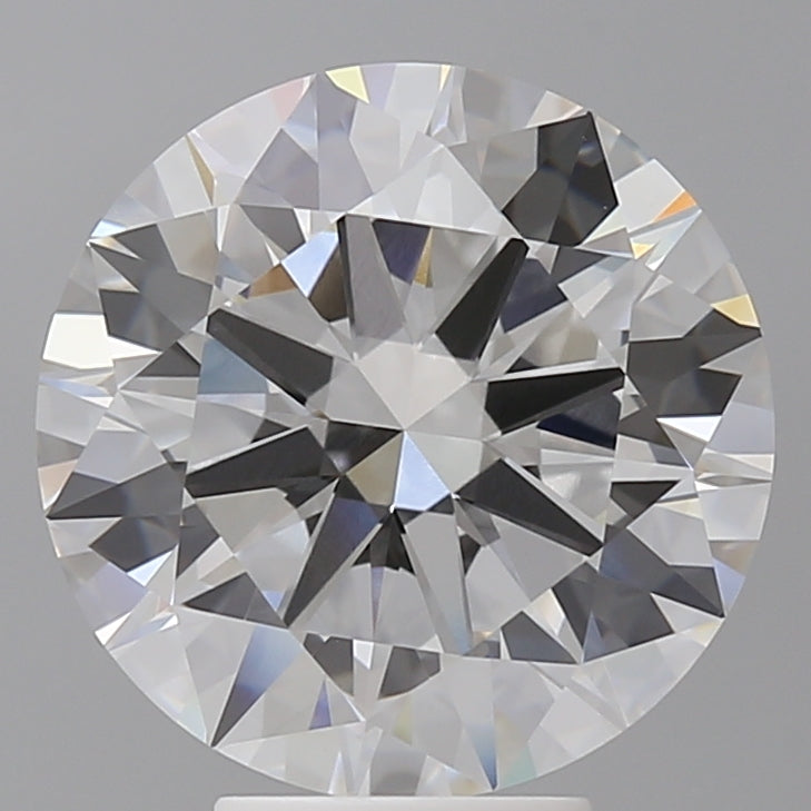 6.01 Carat Round Shaped, Excellent Cut, E Color, VVS2 Clarity, IGI Certified Lab Grown Diamond