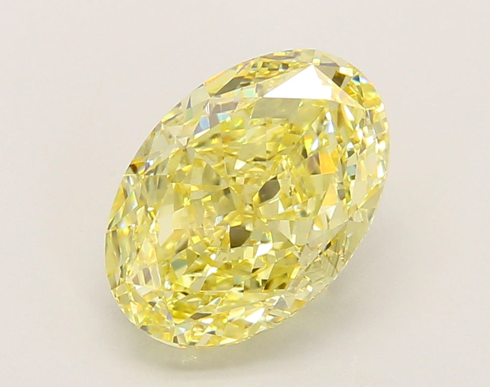4.03 Carat Oval Shaped, Very Good Cut, VVS2 Clarity, IGI Certified Lab Grown Diamond