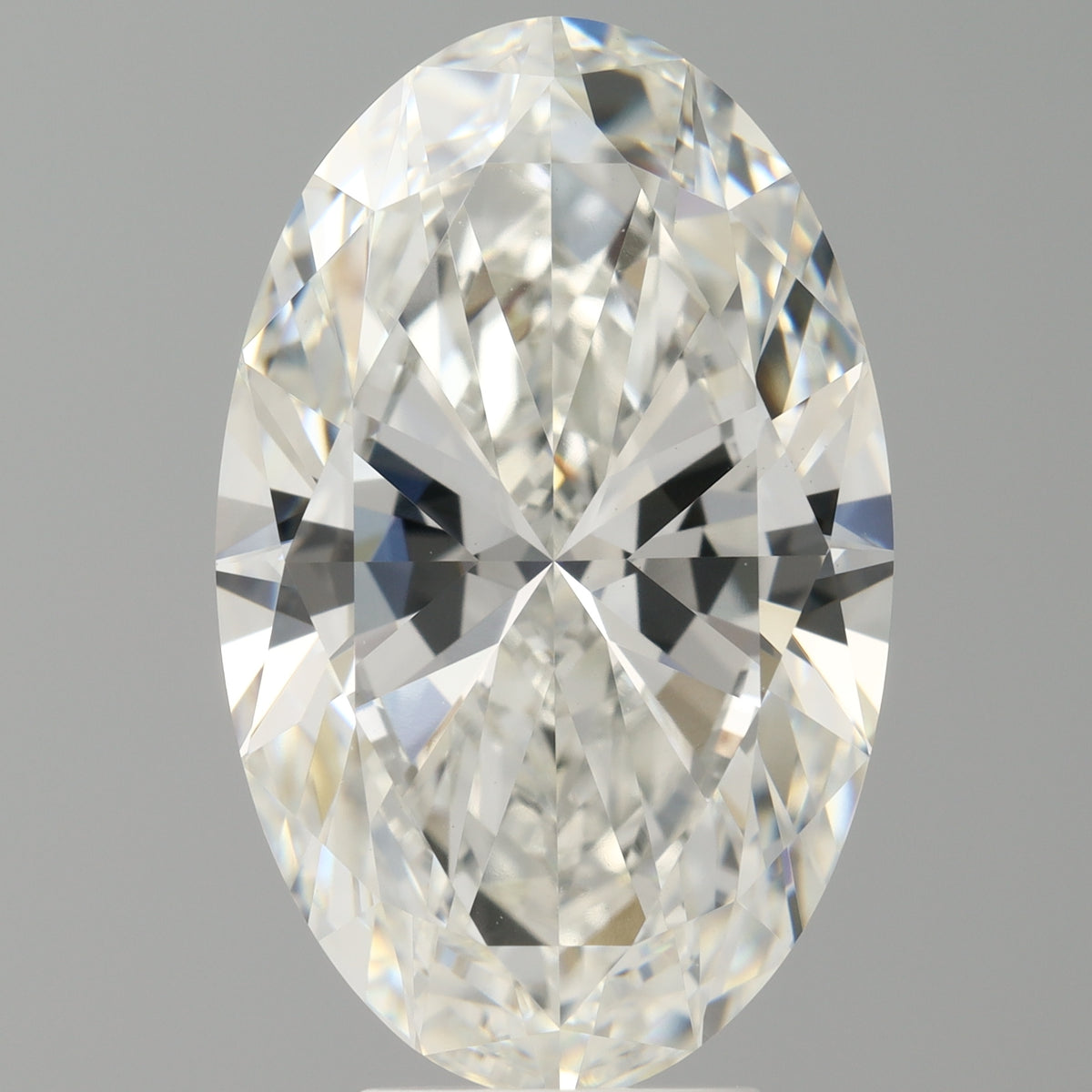 6.05 Carat Oval Shaped, Ideal Cut, F Color, VVS2 Clarity, IGI Certified Lab Grown Diamond
