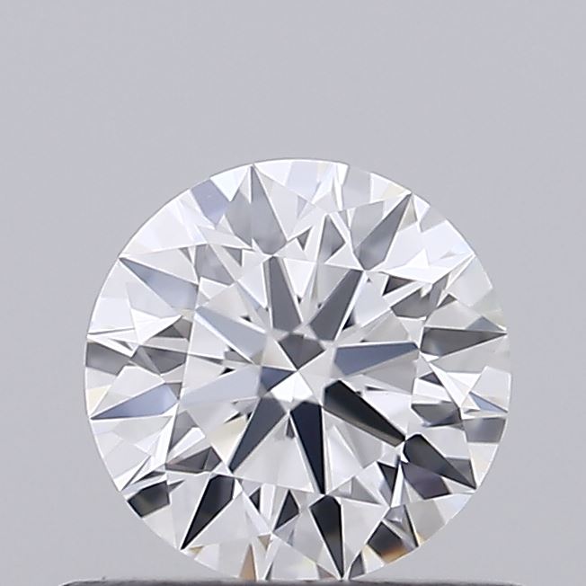 0.54 Carat Round Shaped, Ideal Cut, D Color, VVS2 Clarity, IGI Certified Lab Grown Diamond