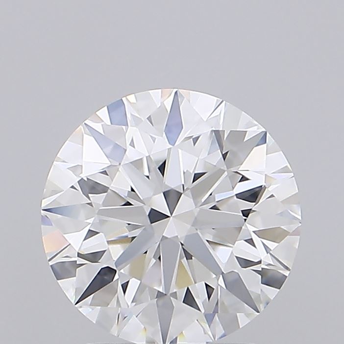 2.11 Carat Round Shaped, Ideal Cut, E Color, VVS1 Clarity, IGI Certified Lab Grown Diamond