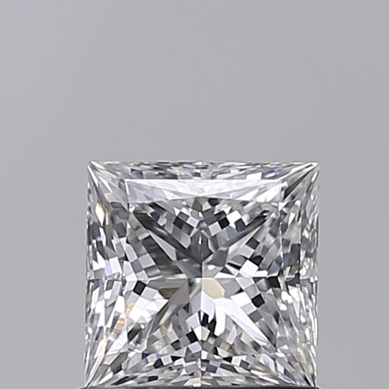 1.01 Carat Princess Shaped, Ideal Cut, F Color, VVS2 Clarity, IGI Certified Lab Grown Diamond