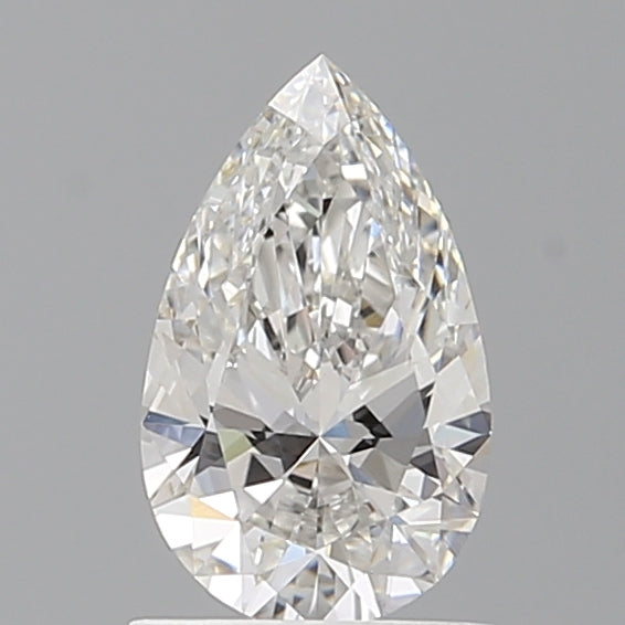 1.05 Carat Pear Shaped, Ideal Cut, F Color, VVS2 Clarity, IGI Certified Lab Grown Diamond