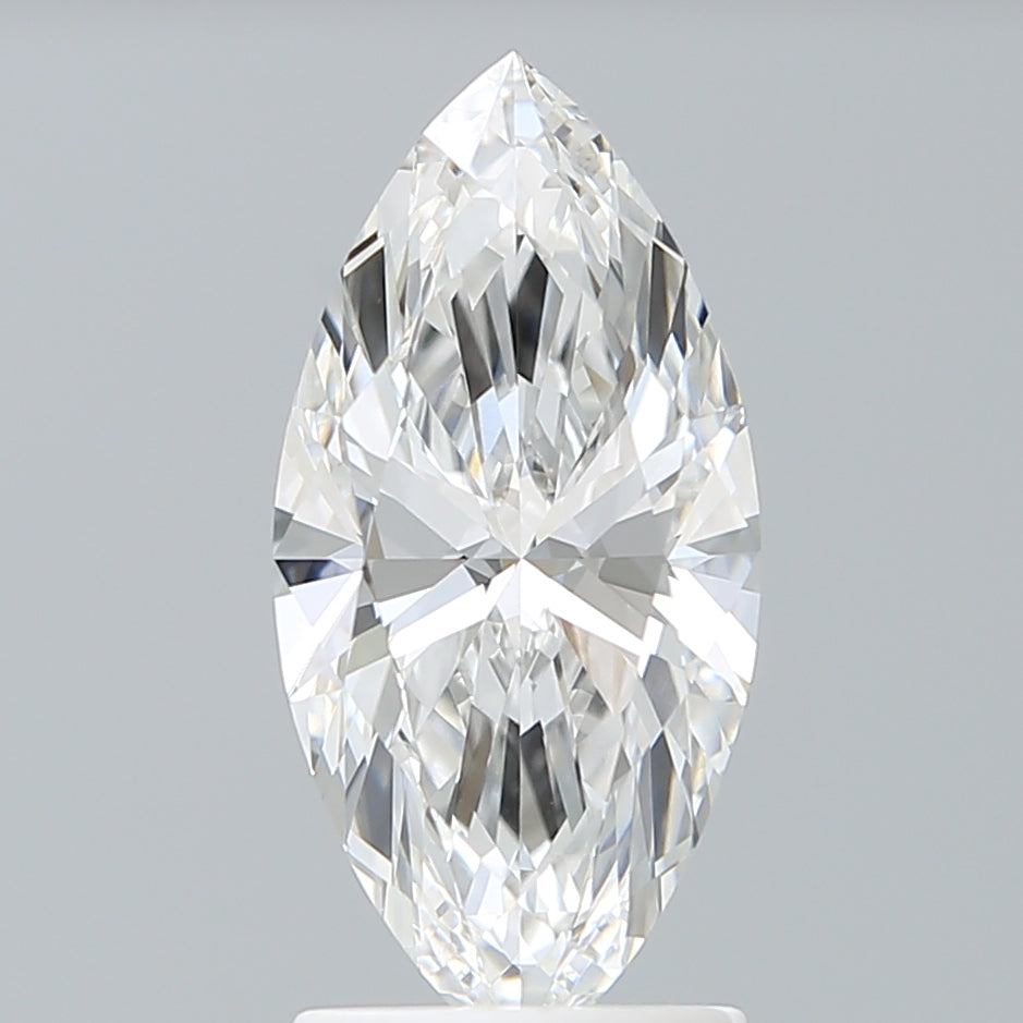 1.84 Carat Marquise Shaped, Ideal Cut, E Color, VVS2 Clarity, IGI Certified Lab Grown Diamond