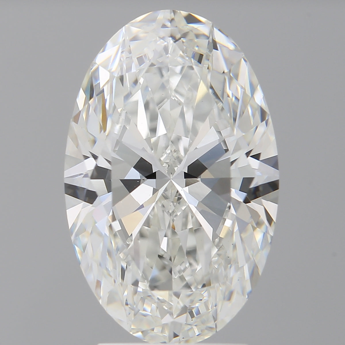 4.00 Carat Oval Shaped, Ideal Cut, F Color, VS1 Clarity, IGI Certified Lab Grown Diamond