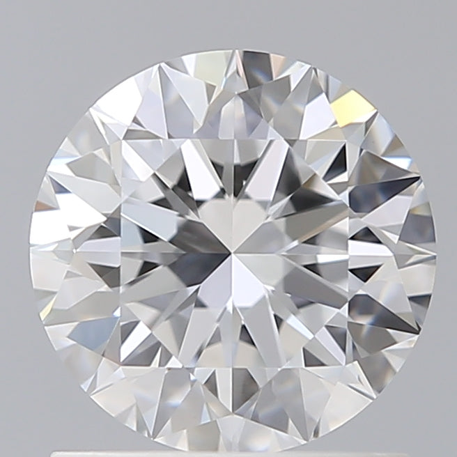 1.23 Carat Round Shaped, Excellent Cut, E Color, VVS2 Clarity, IGI Certified Lab Grown Diamond