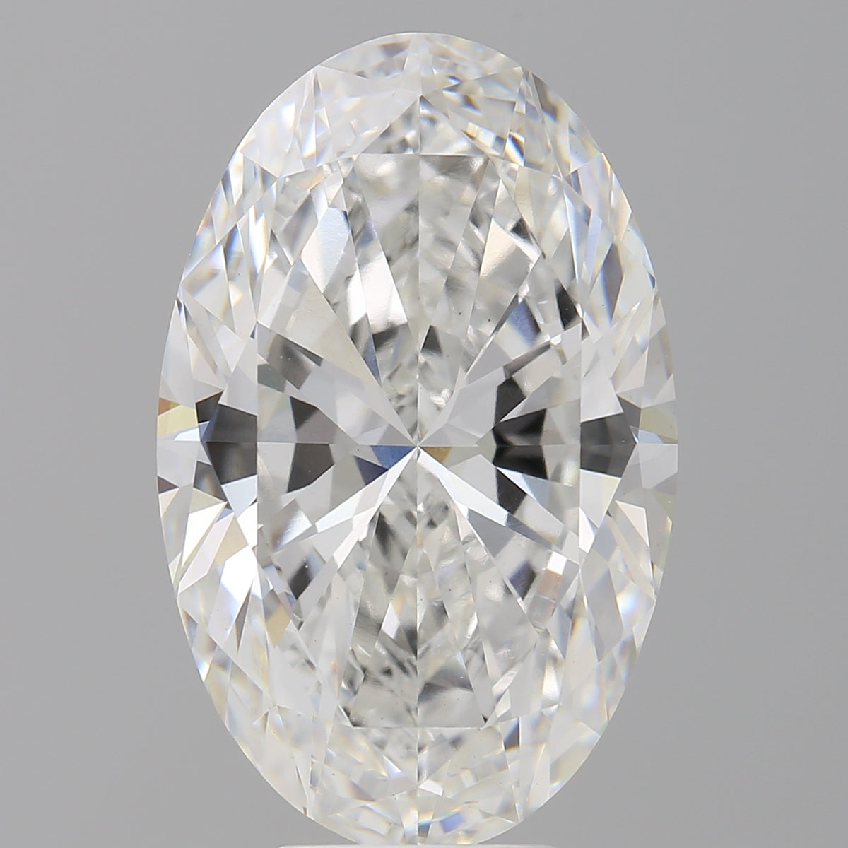 8.05 Carat Oval Shaped, Ideal Cut, E Color, VVS2 Clarity, IGI Certified Lab Grown Diamond