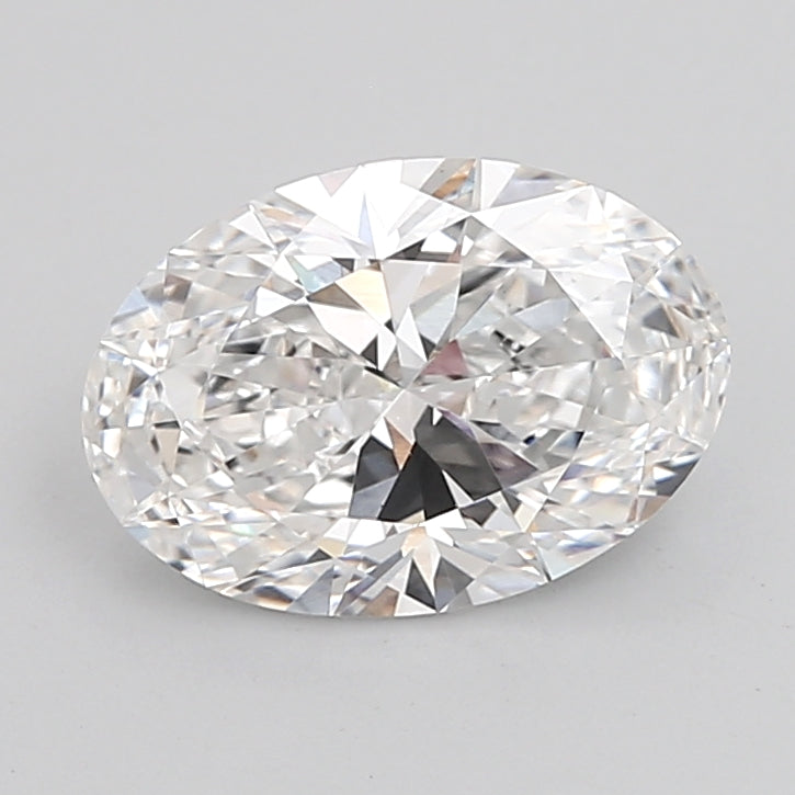 3.01 Carat Oval Shaped, Ideal Cut, E Color, VVS2 Clarity, IGI Certified Lab Grown Diamond